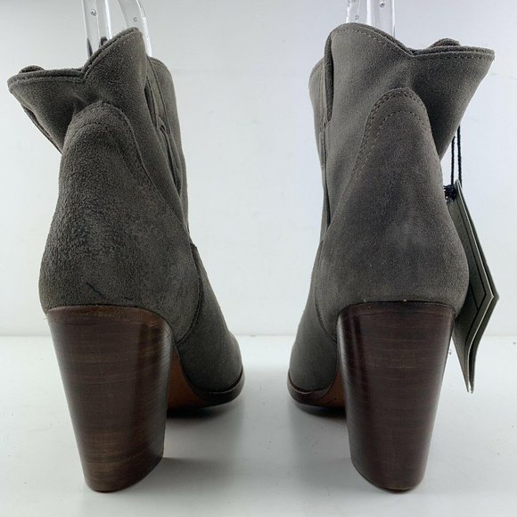 Womens Frye Boots Size 10 Ilana Short Dark Grey Oi - Picture 7 of 12